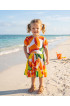 Hand Painted Rayon Kids Dress